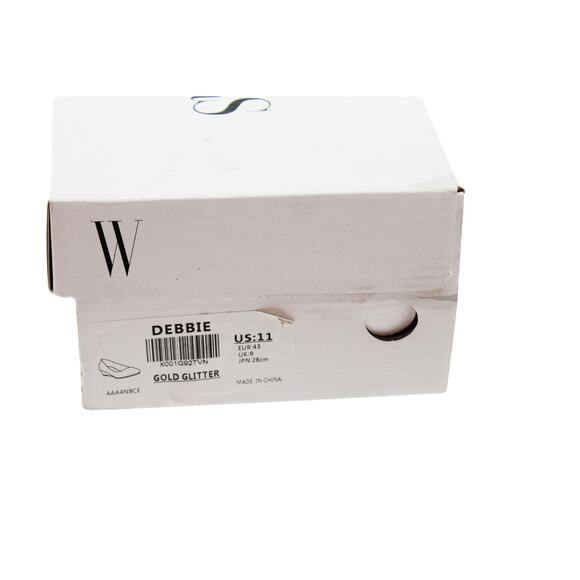 DREAM PAIRS Women's Debbie Gold Glitter Mid Wedge Heel Pump Shoes Size 11M US - Picture 8 of 9